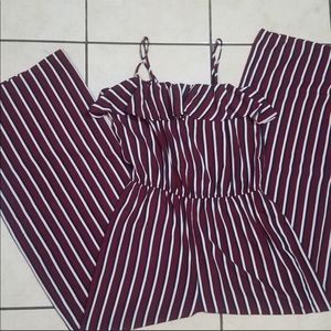 Women’s striped romper